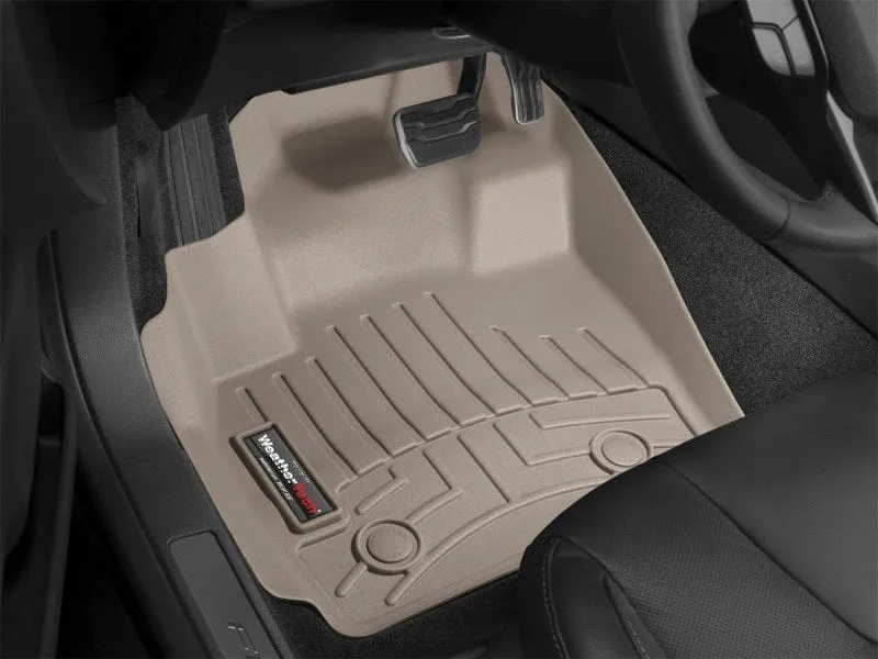 WeatherTech 03-10 Porsche Cayenne Front FloorLiner - Tan