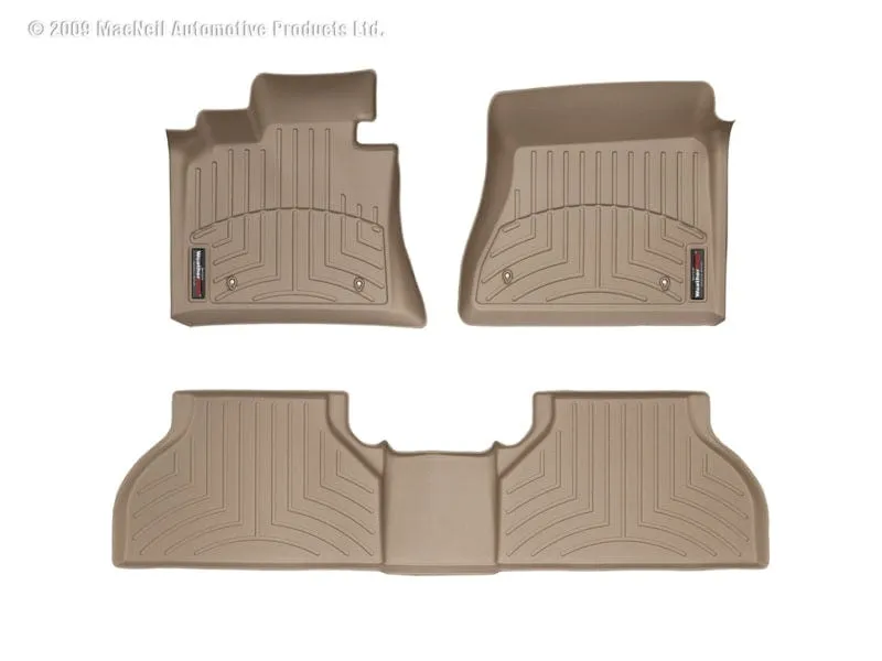 WeatherTech 10  BMW 5-Series Rear FloorLiner - Black