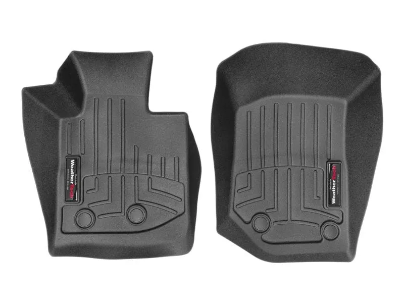 WeatherTech 94-99 BMW 3 Series / 98-99 M3 Convertible Only Front FloorLiners - Black