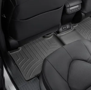 WeatherTech Rear Floorliner - Black | 2020-2023 Toyota Highlander