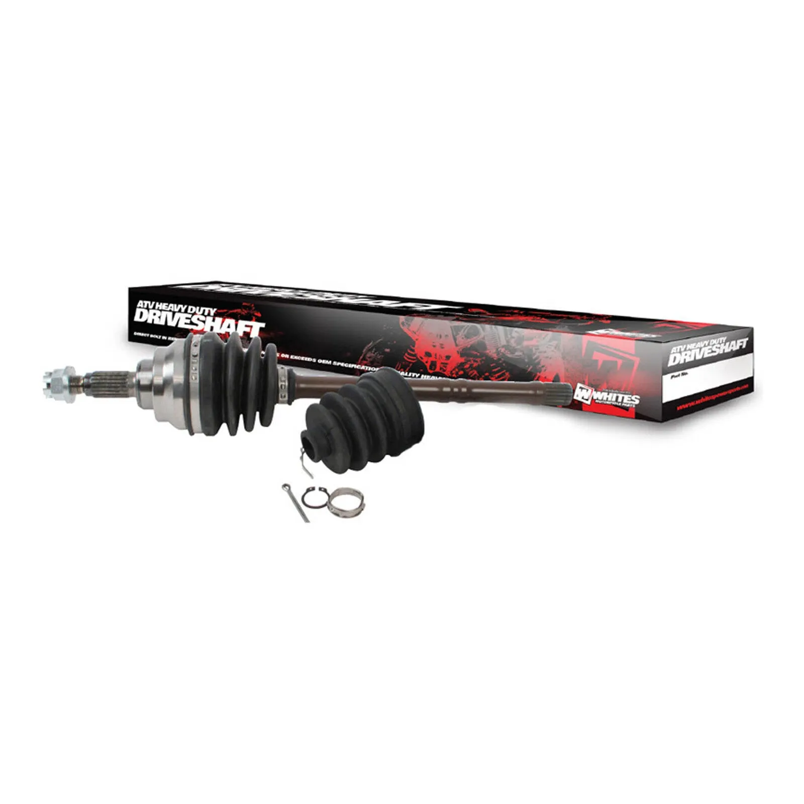 WHITES CV AXLE SHAFT POL Fnt LH or RH