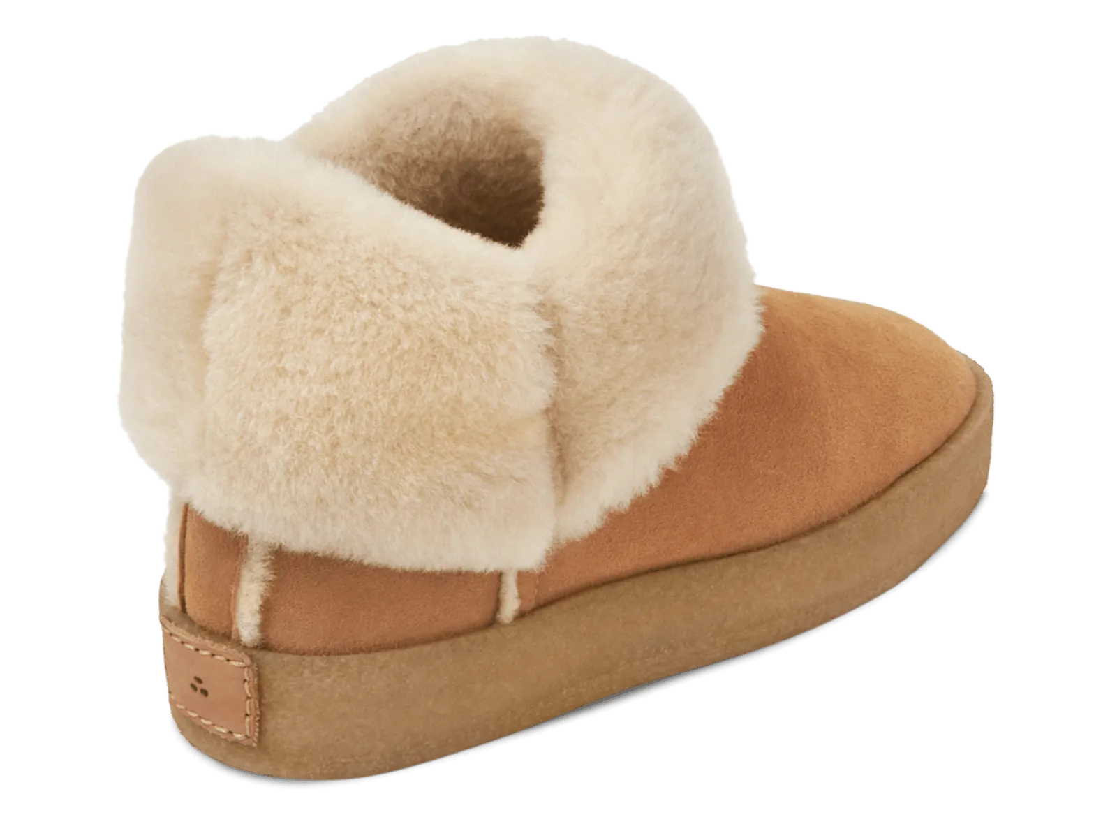 Winema Boots in Light Snuff Shearling Suede