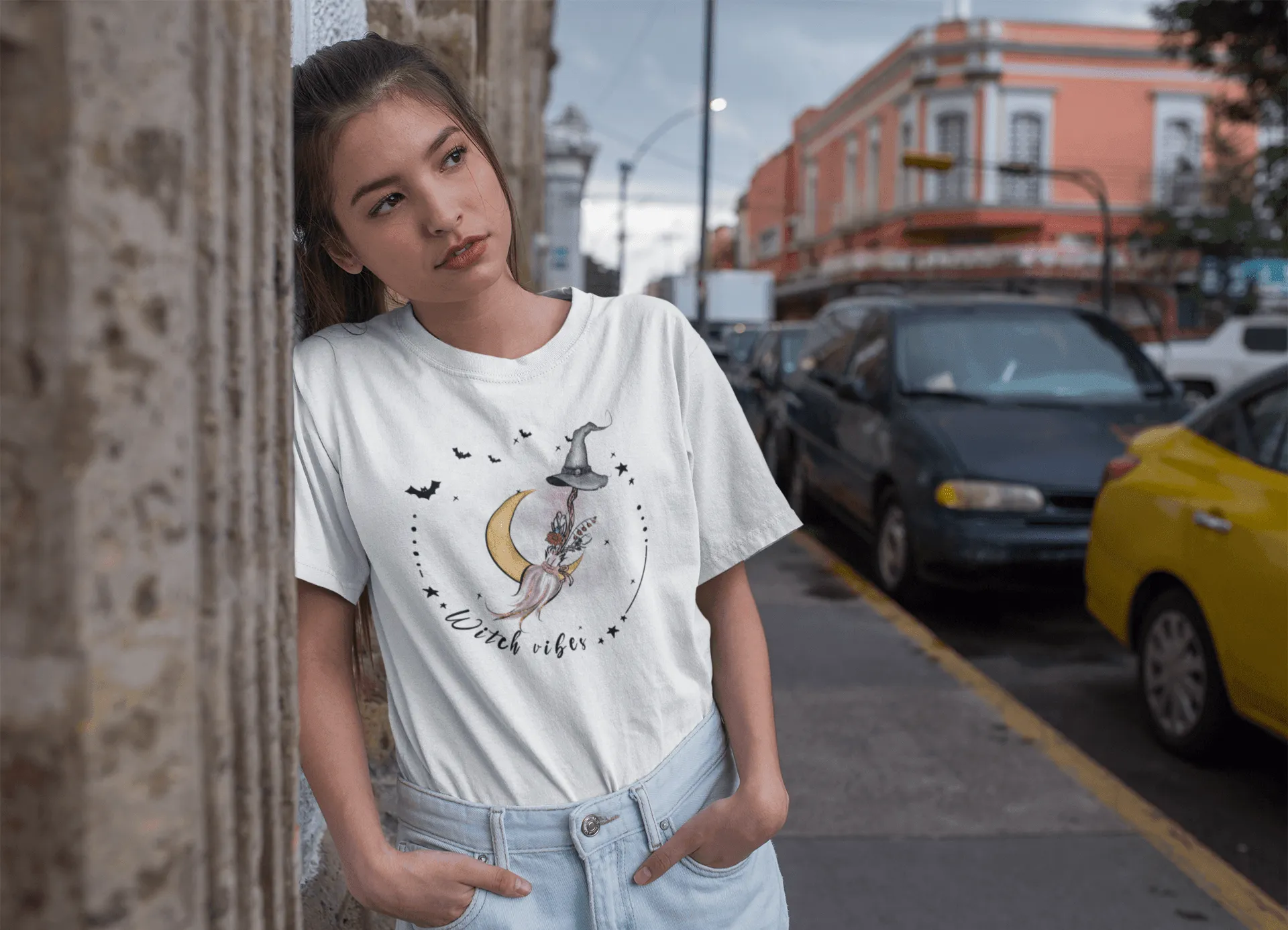 Witch Vibes T-shirt: Magical Charm & Style