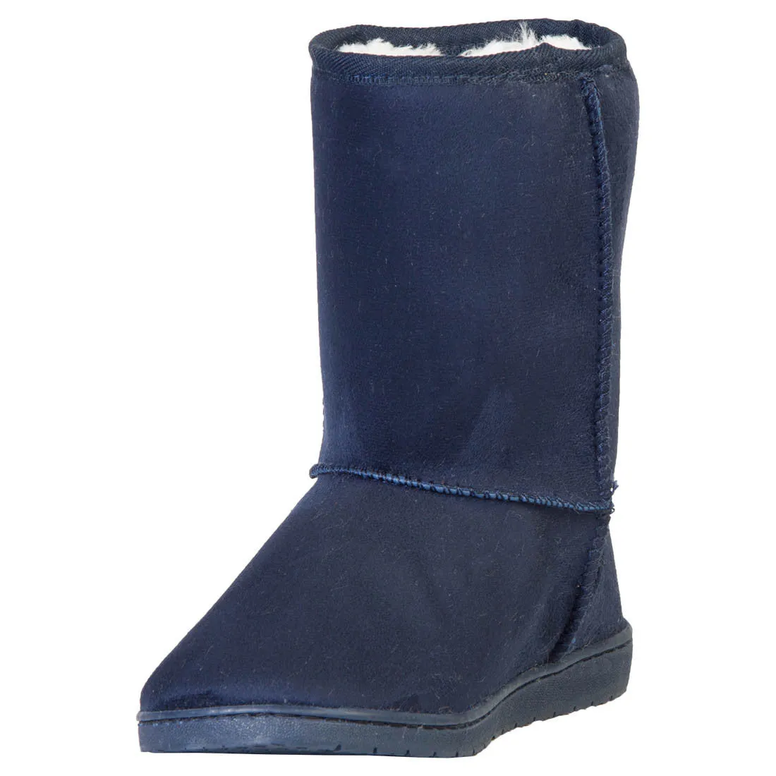 Women's 9-inch Microfiber Boots - Navy