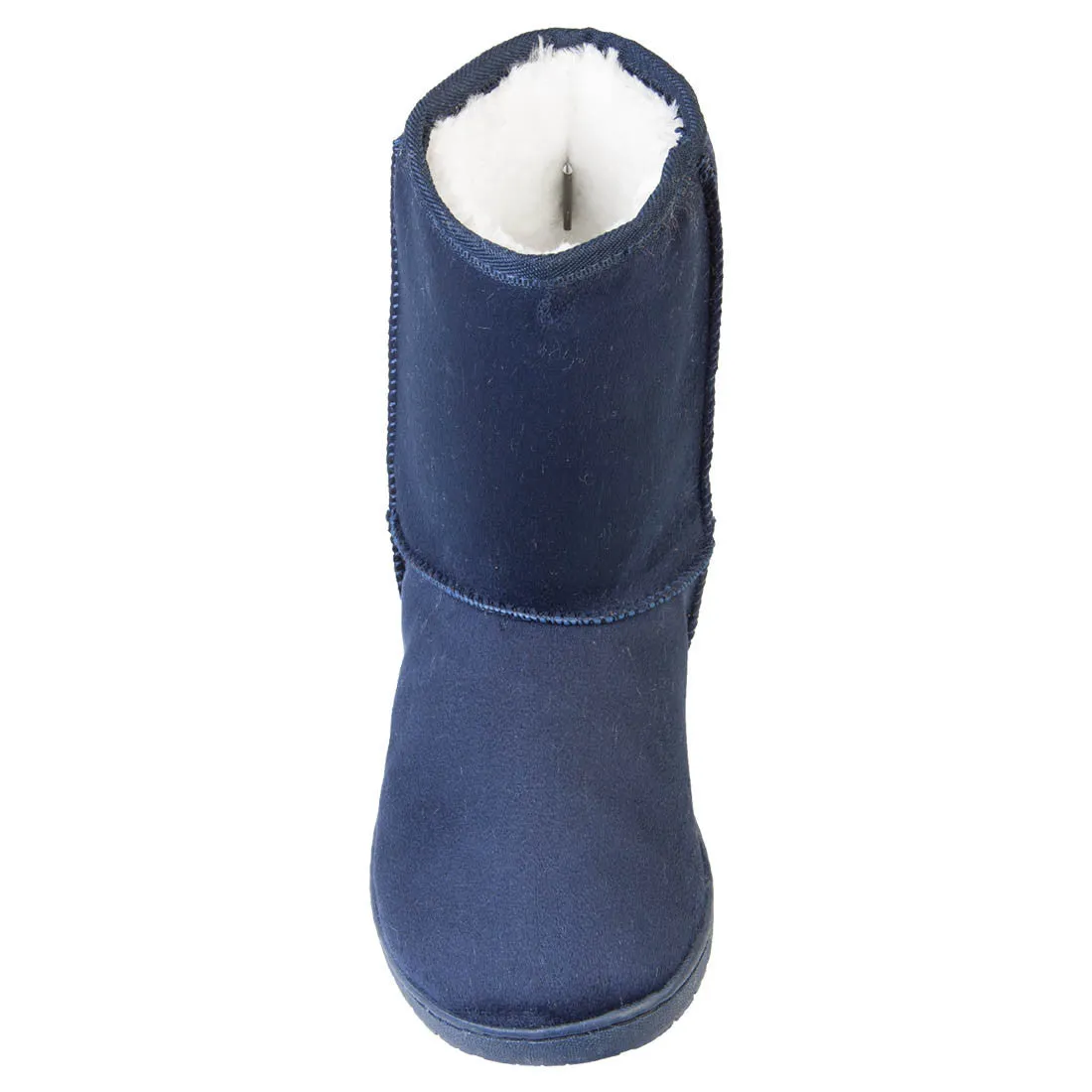 Women's 9-inch Microfiber Boots - Navy