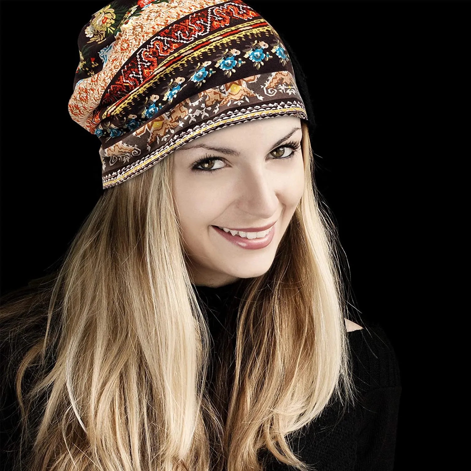 Women's Baggy Slouchy Beanie Hat Cap