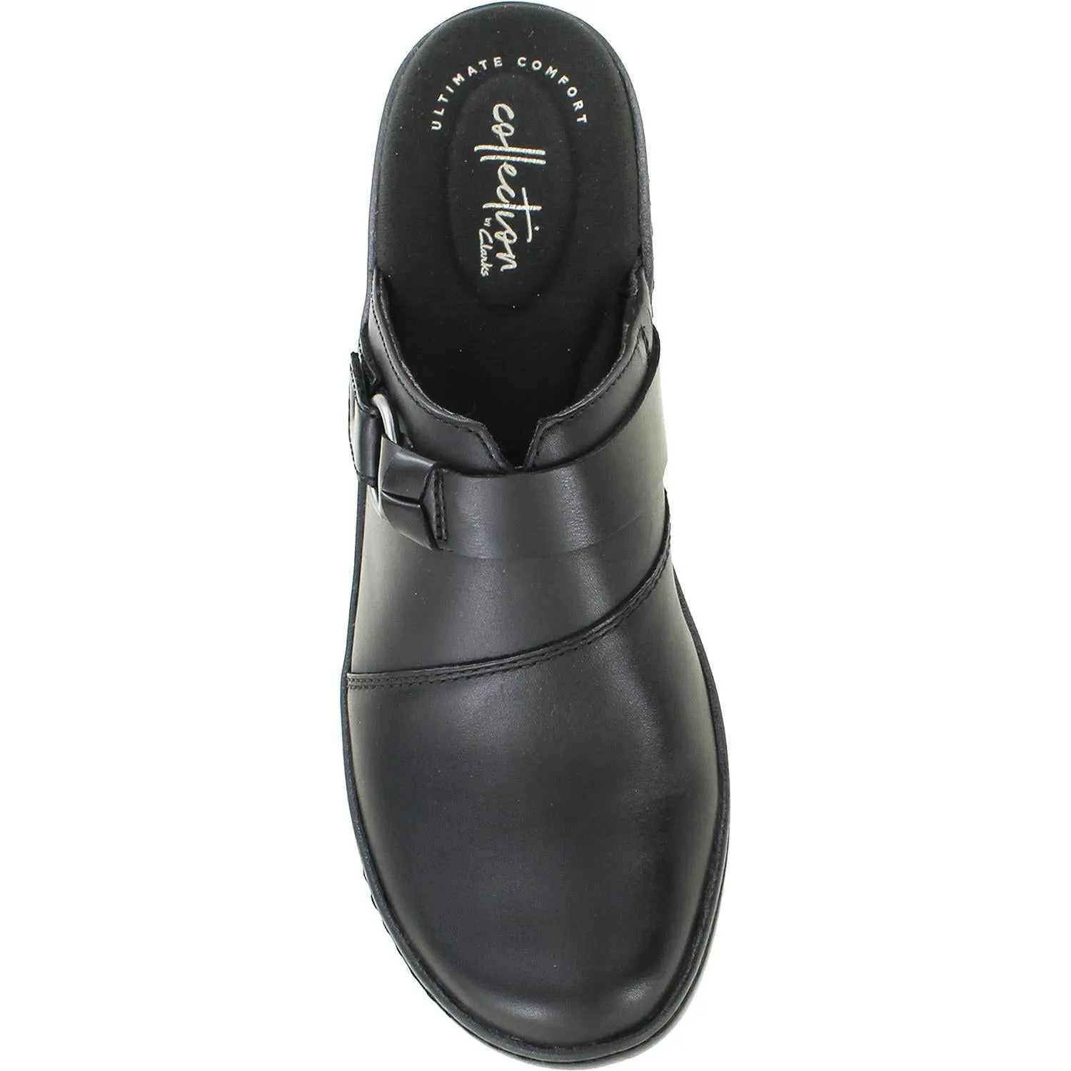 Women's Clarks Delana Misty Black Leather