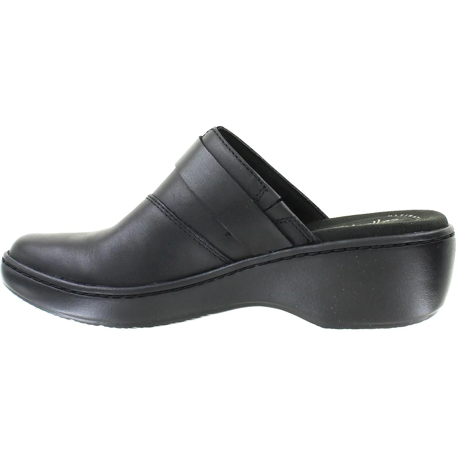 Women's Clarks Delana Misty Black Leather