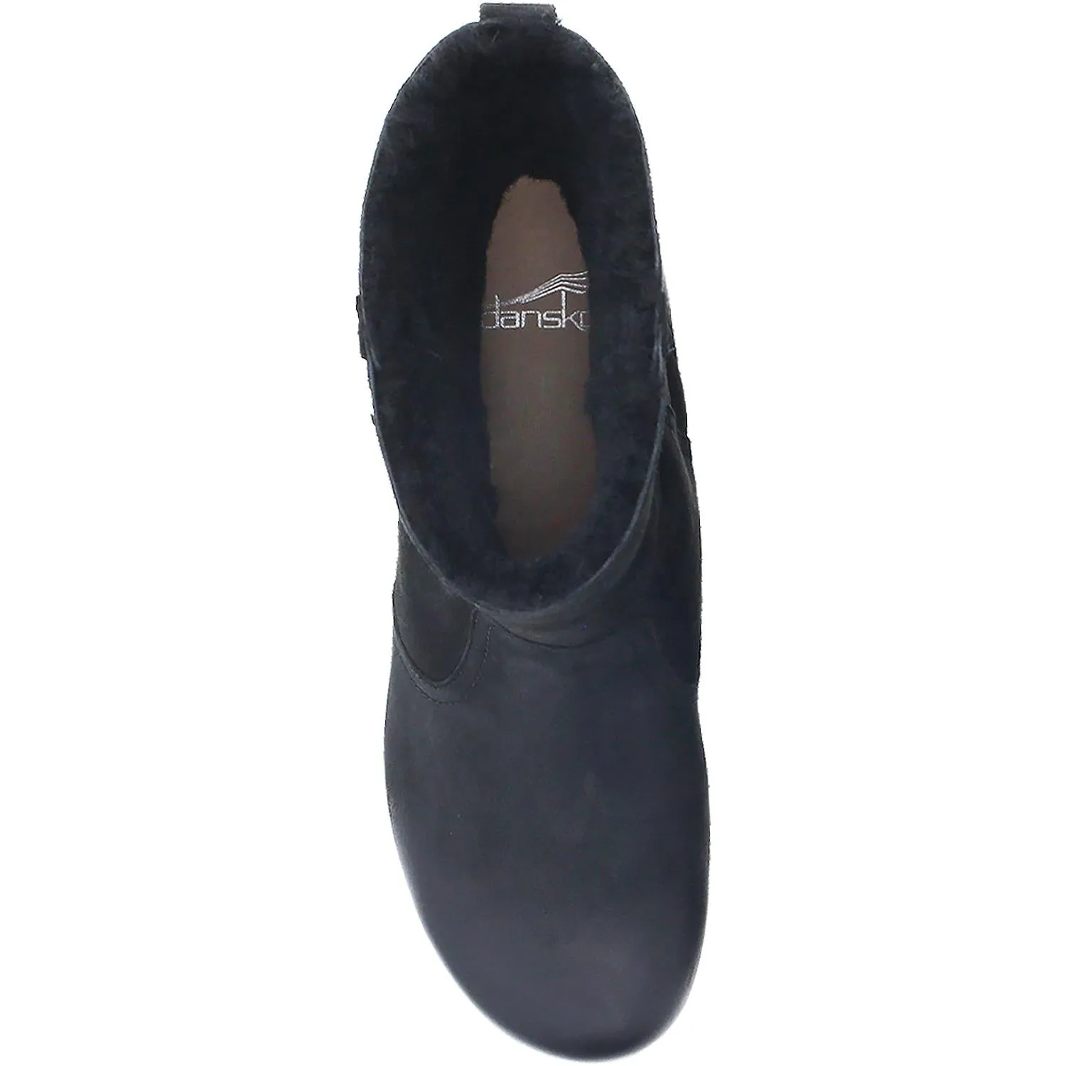 Women's Dansko Bettie Black Burnished Nubuck