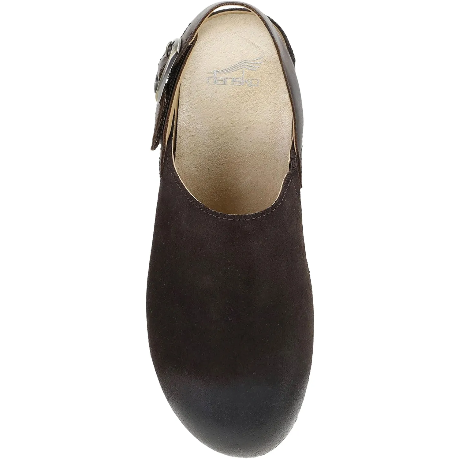 Women's Dansko Merrin Chocolate Burnished Suede