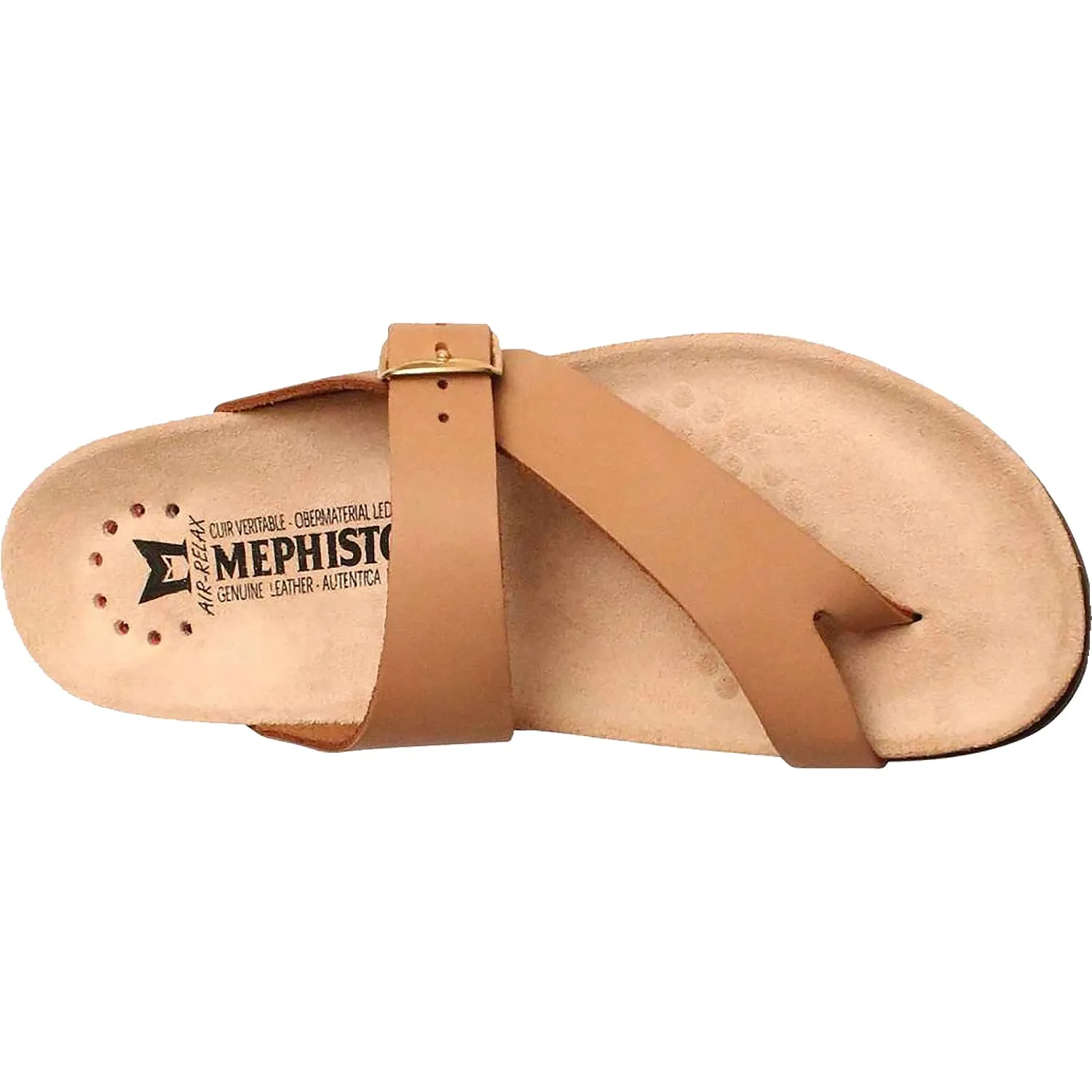 Women's Mephisto Helen Camel Scratch Nubuck